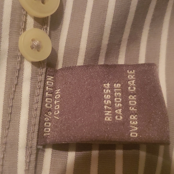 Abercrombie & Fitch men's long sleeve dress shirt. Neck size 16" - Picture 6 of 7